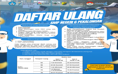 PENGUMUMAN SPMB 2025 DAN DAFTAR ULANG