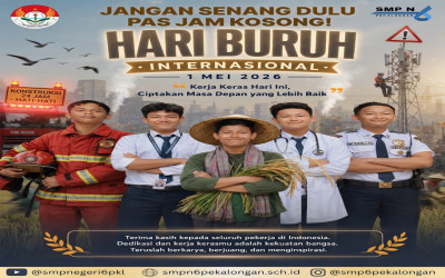 JANGAN SENANG DULU PAS JAM KOSONG! ~ Selamat Hari Buruh 2026