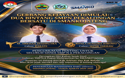 Kenalan dengan SMANKO Jateng: Sekolahnya Para Juara, Jalur Tepat Lulusan SMPN 6 Pekalongan!